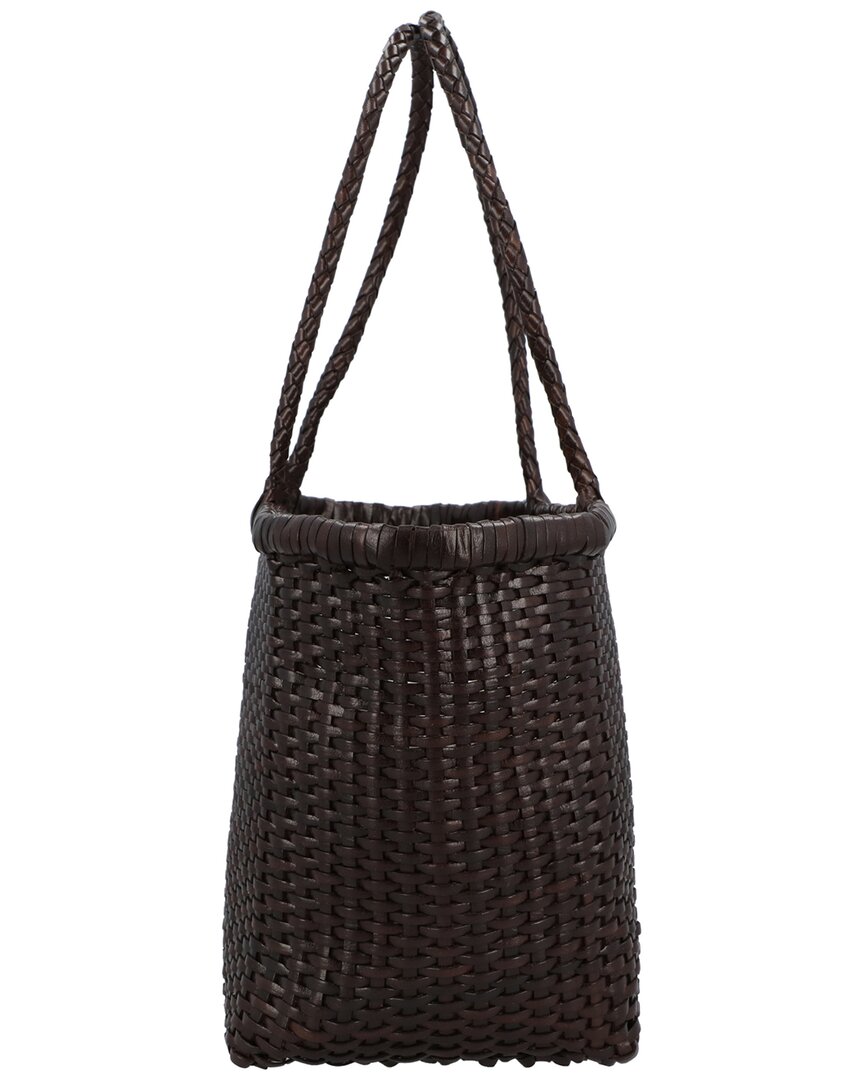 Dragon Diffusion B Weave Small Leather Shoulder Bag