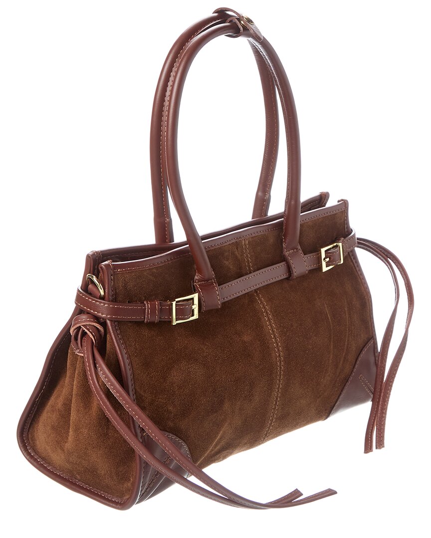 Persaman New York Sadie Suede Tote