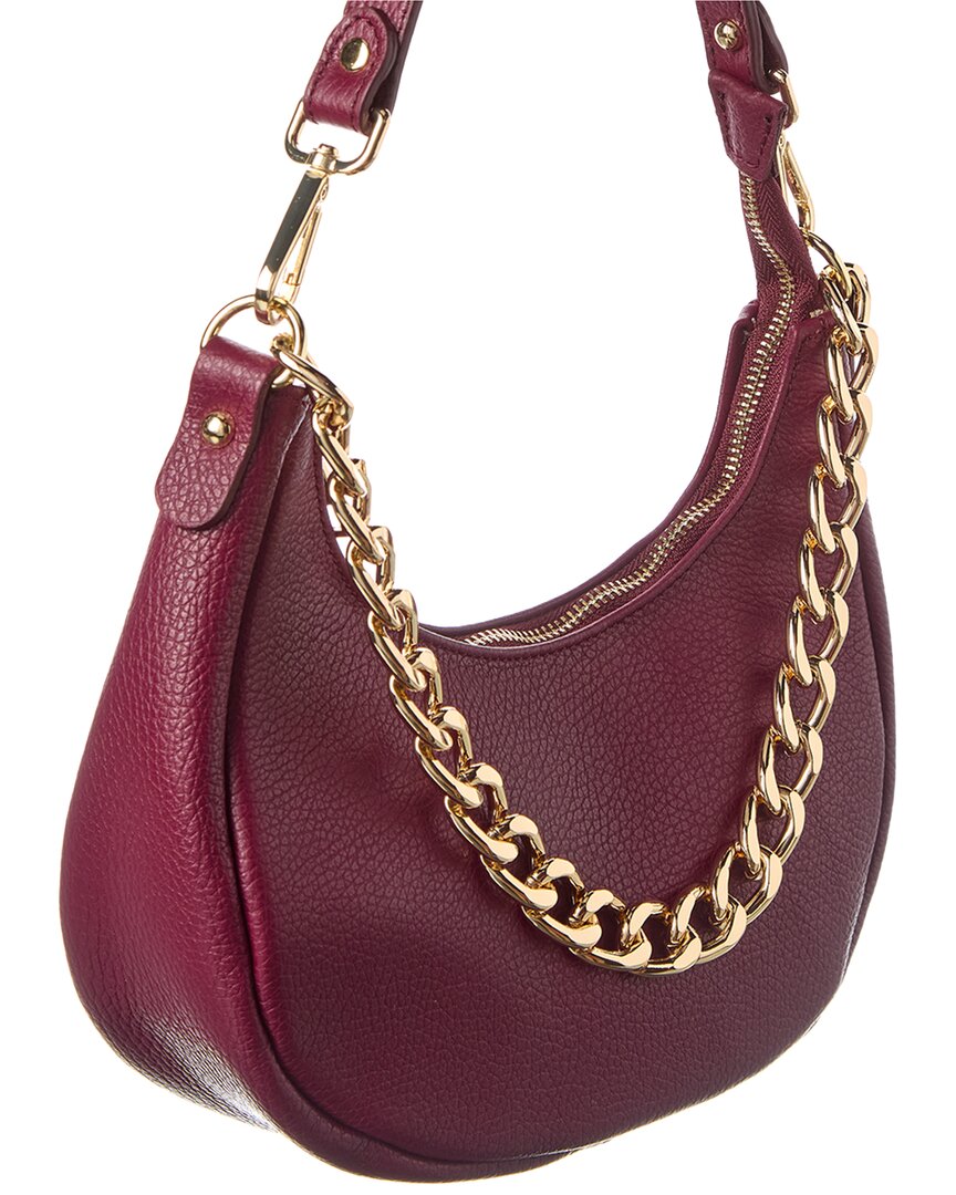 Persaman New York Rosalie Chain Strap Leather Shoulder Bag
