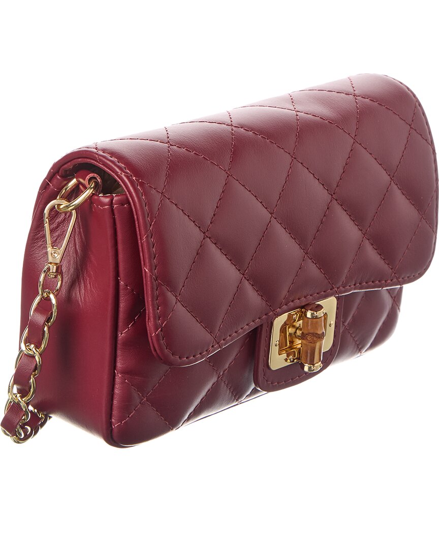 Persaman New York Cinzia Quilted Leather Crossbody