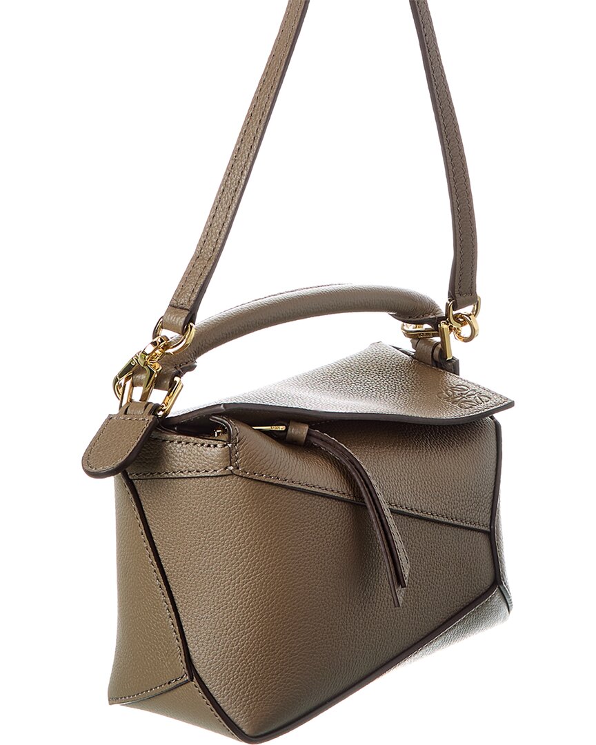 Loewe Puzzle Edge Mini Leather Shoulder Bag