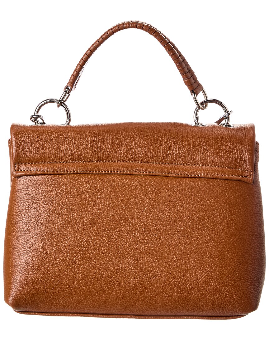 Italian Leather Top Handle Satchel