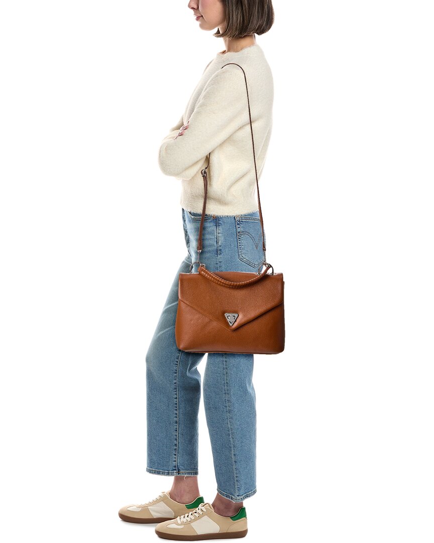 Italian Leather Top Handle Satchel