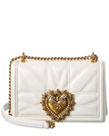 Dolce & Gabbana Devotion Leather Shoulder Bag