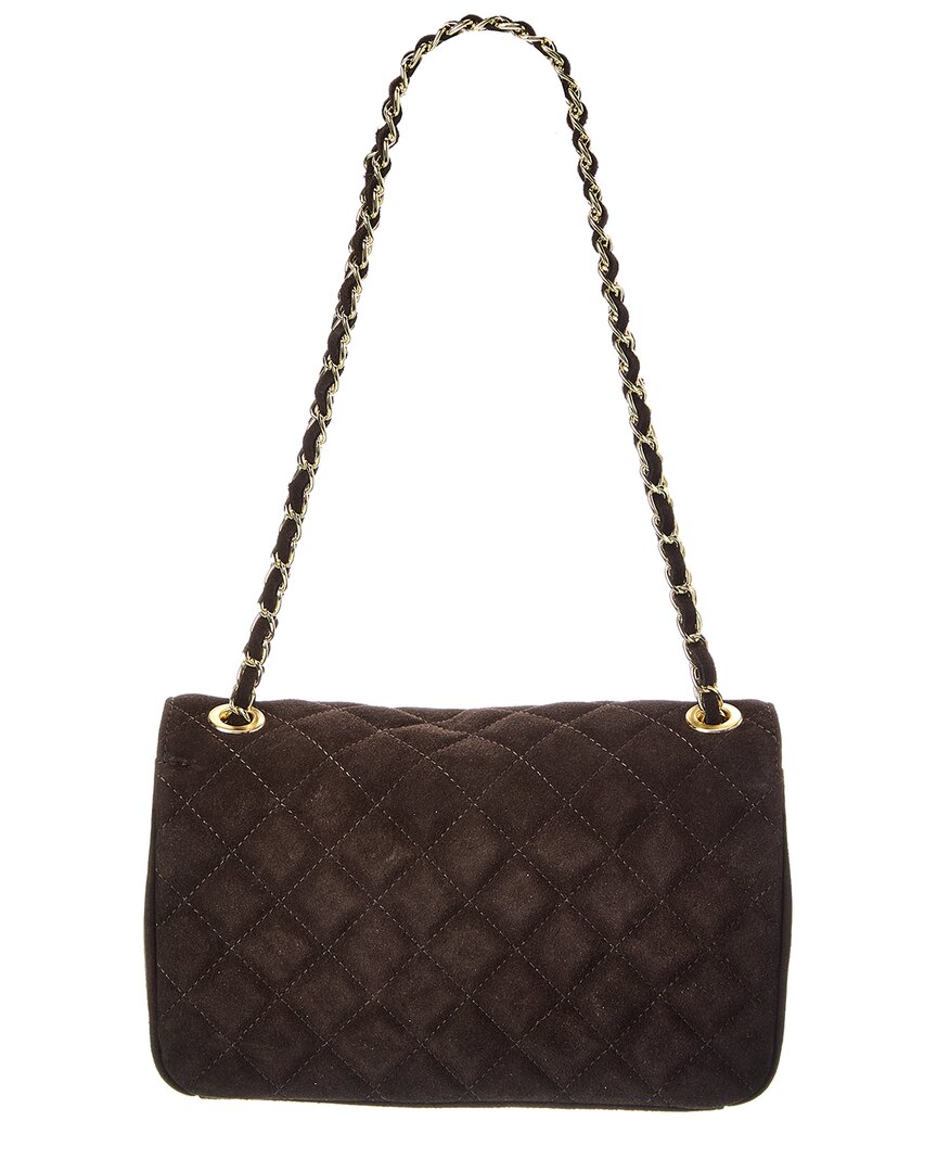 Isabella Rossetti Maeve Quilted Suede Crossbody
