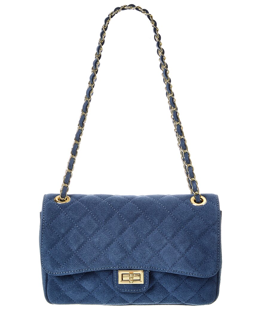 Isabella Rossetti Maeve Quilted Suede Crossbody