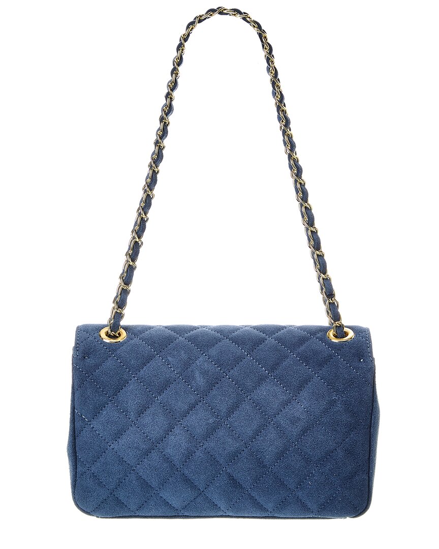 Isabella Rossetti Maeve Quilted Suede Crossbody