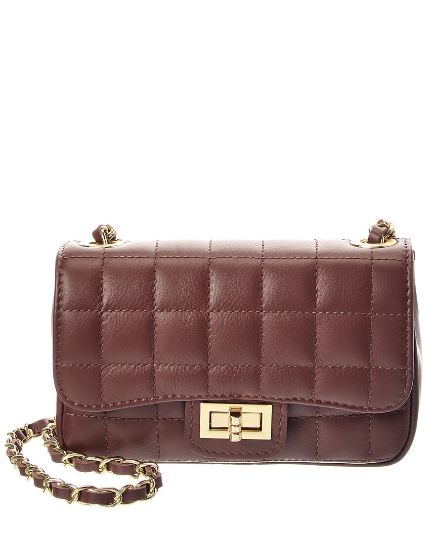 Isabella Rossetti Evelyn Leather Quilted Crossbody