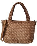 Isabella Rossetti Marie Hand Woven Leather Tote