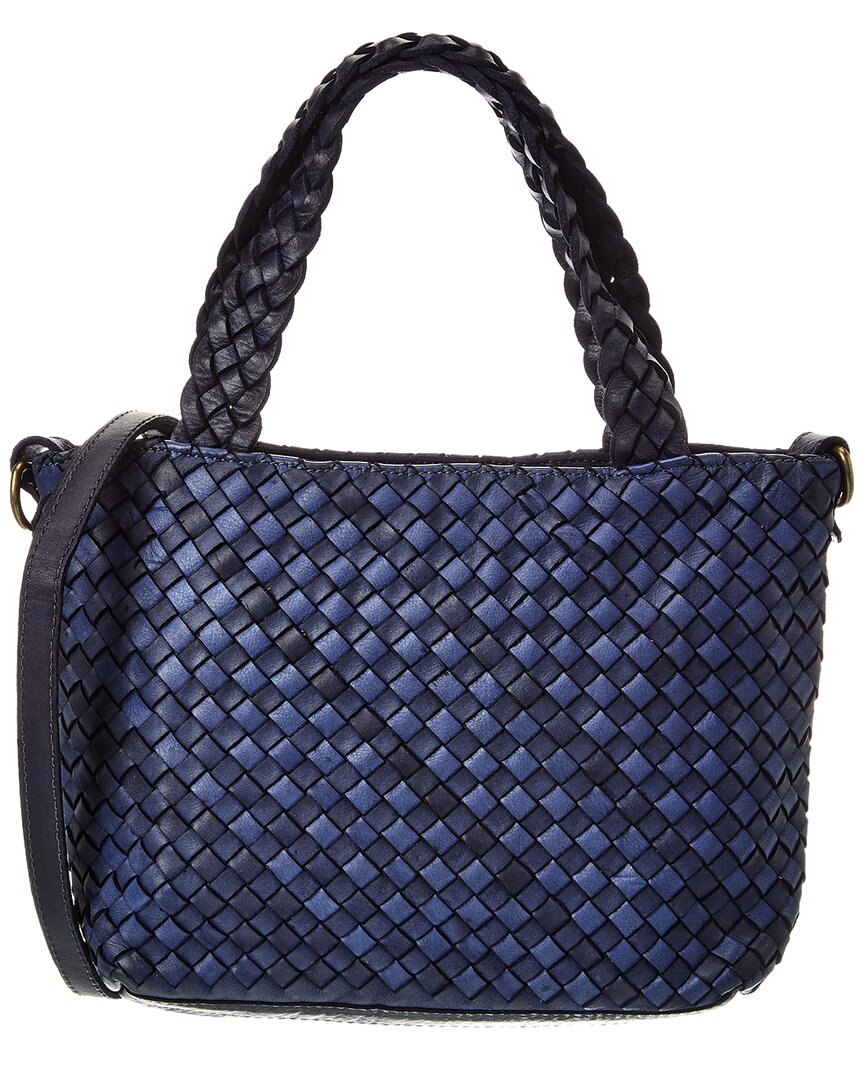 Isabella Rossetti Marie Hand Woven Leather Tote