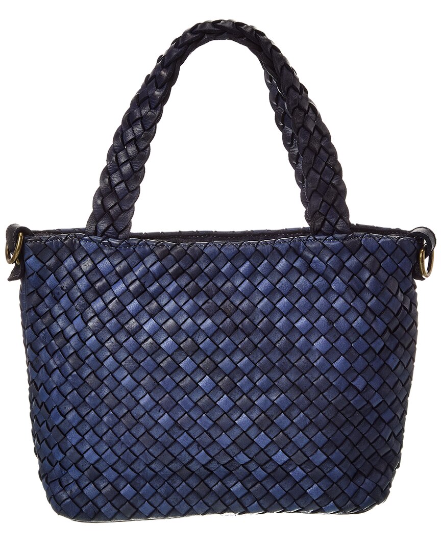 Isabella Rossetti Marie Hand Woven Leather Tote