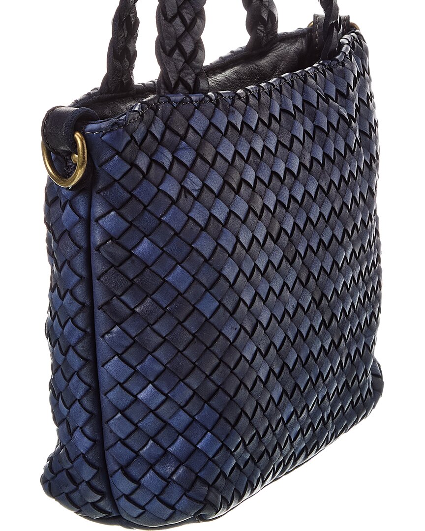 Isabella Rossetti Marie Hand Woven Leather Tote