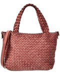 Isabella Rossetti Marie Hand Woven Leather Tote