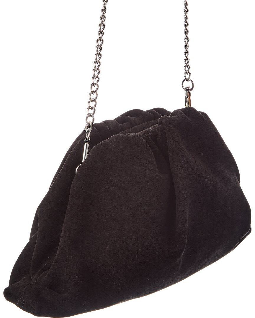 Isabella Rossetti Halle Leather Clutch