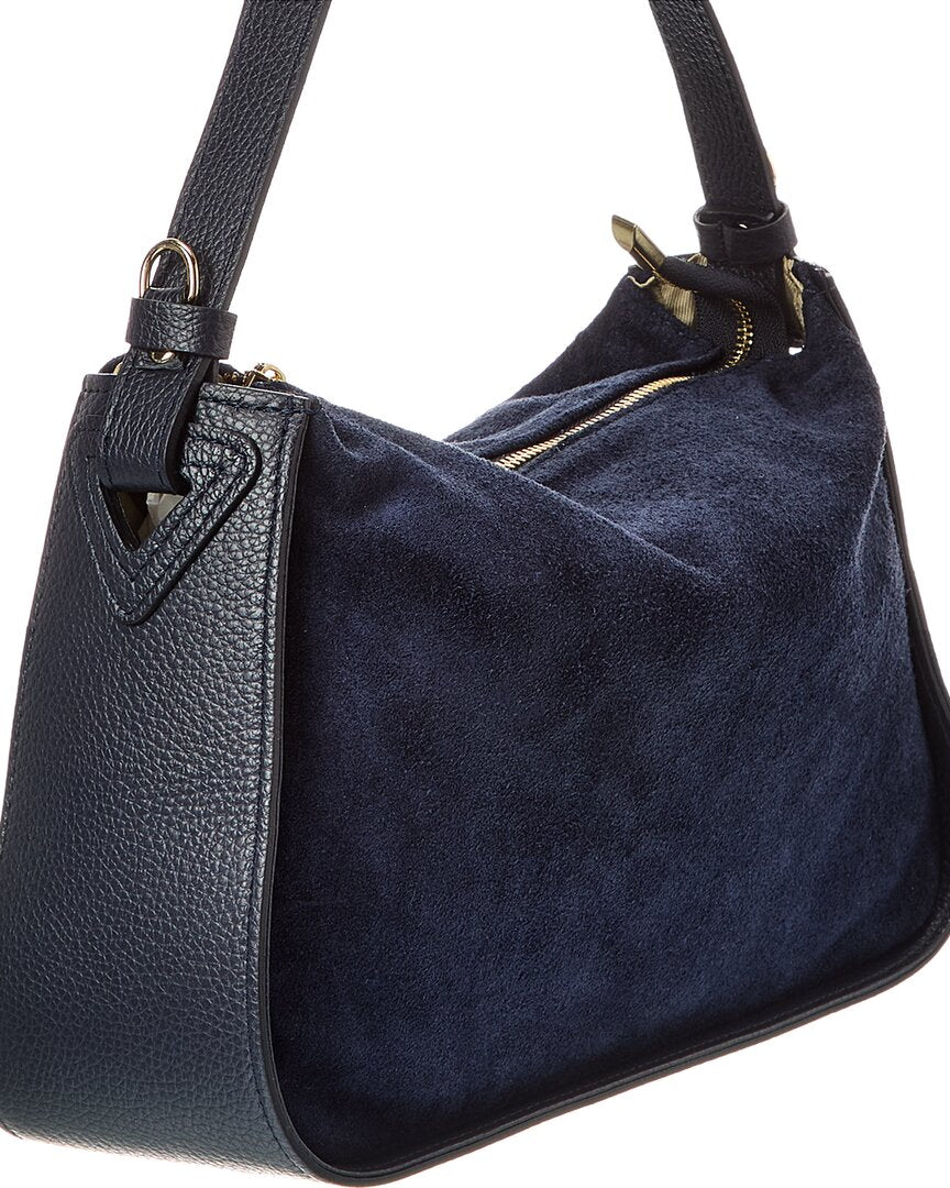Isabella Rossetti Brooke Suede Bag