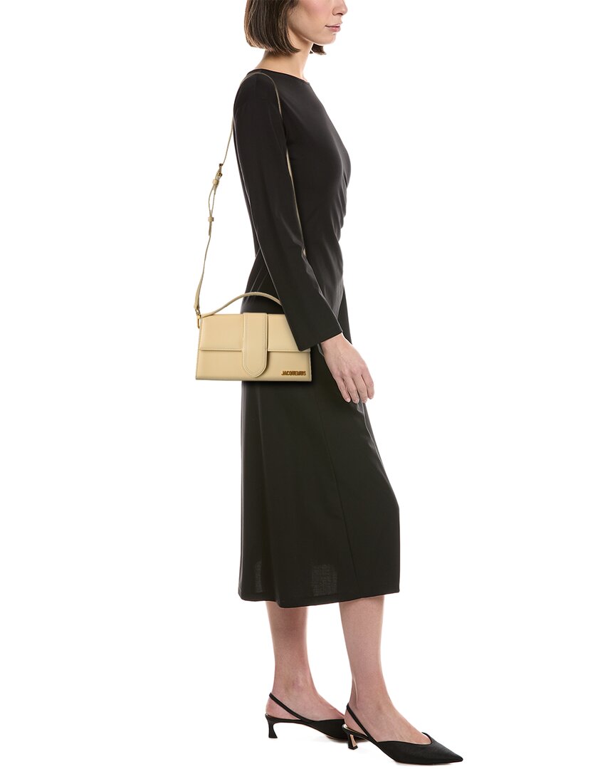 Jacquemus Bambino Large Leather Shoulder Bag