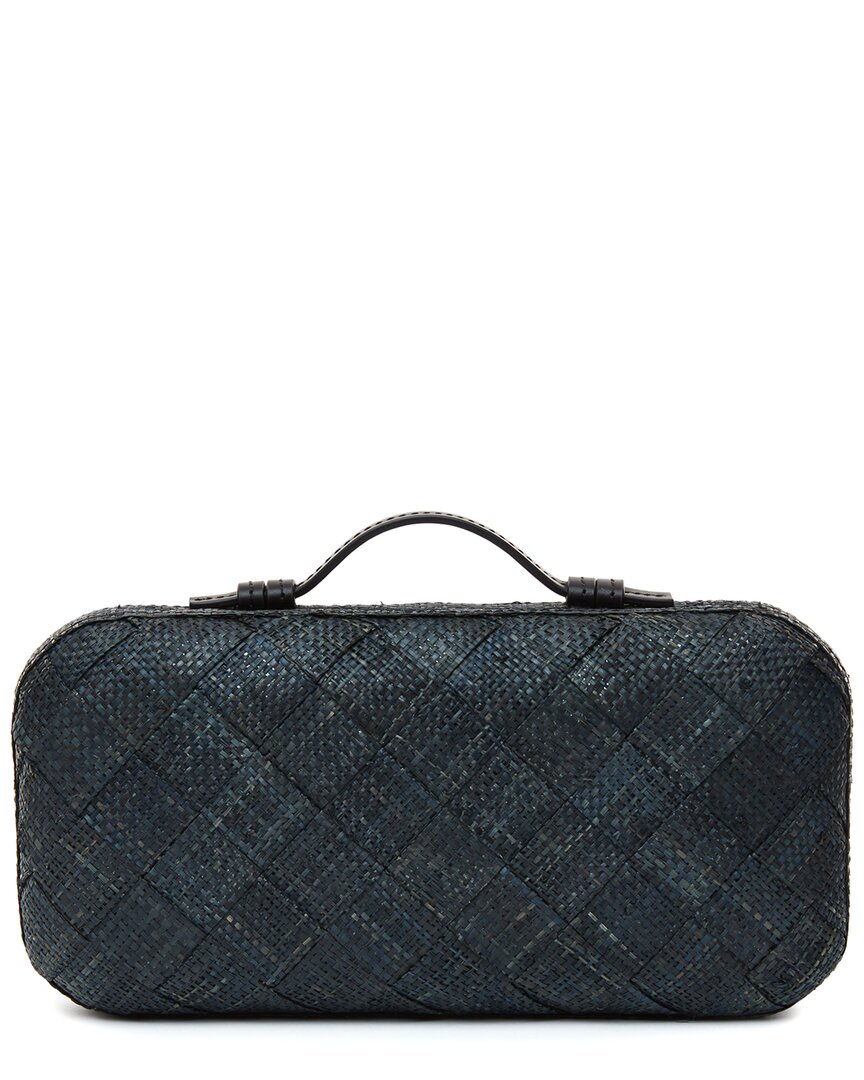 Poolside The Origami Scallop Straw Clutch
