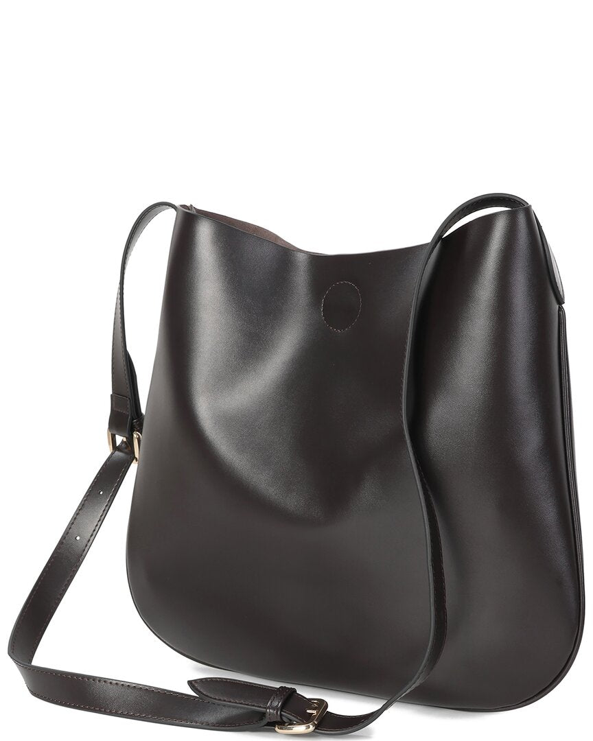 Tiffany & Fred Paris Smooth Leather Shoulder Bag