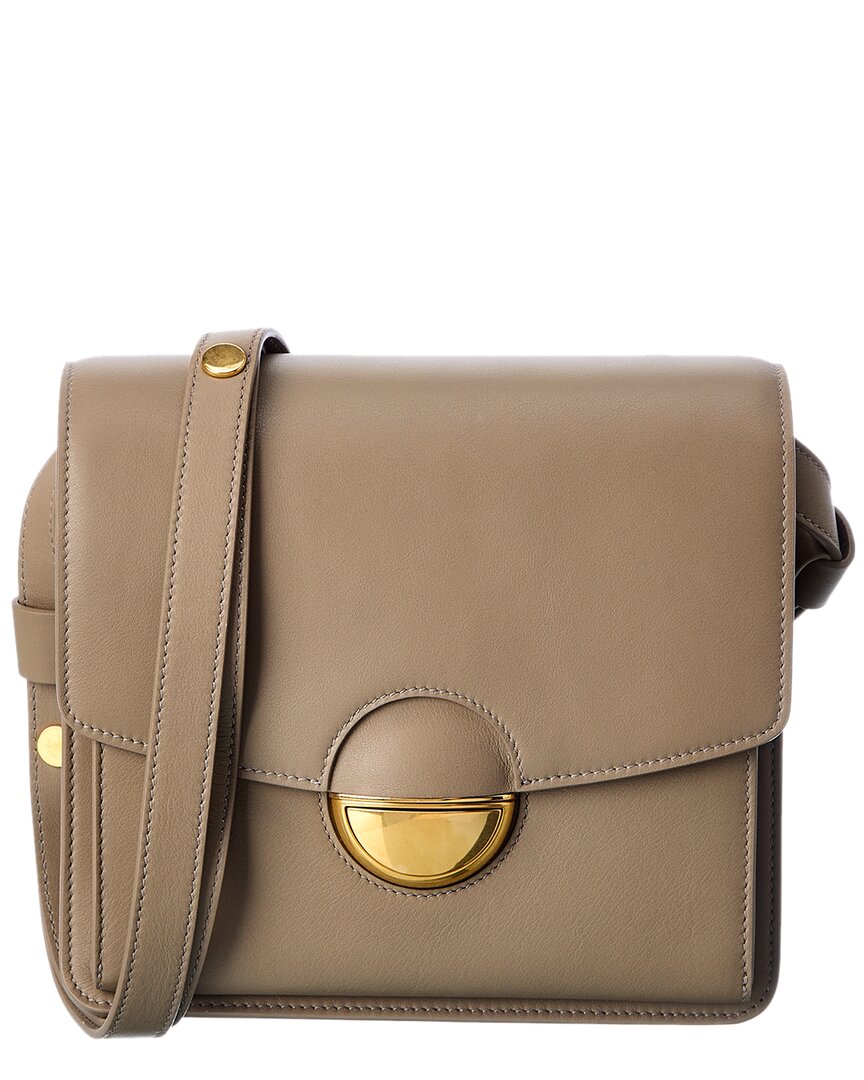 Proenza Schouler Dia Day Leather Shoulder Bag Brown Multi ONE SIZE