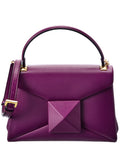 Valentino Maxi Stud Leather Shoulder Bag