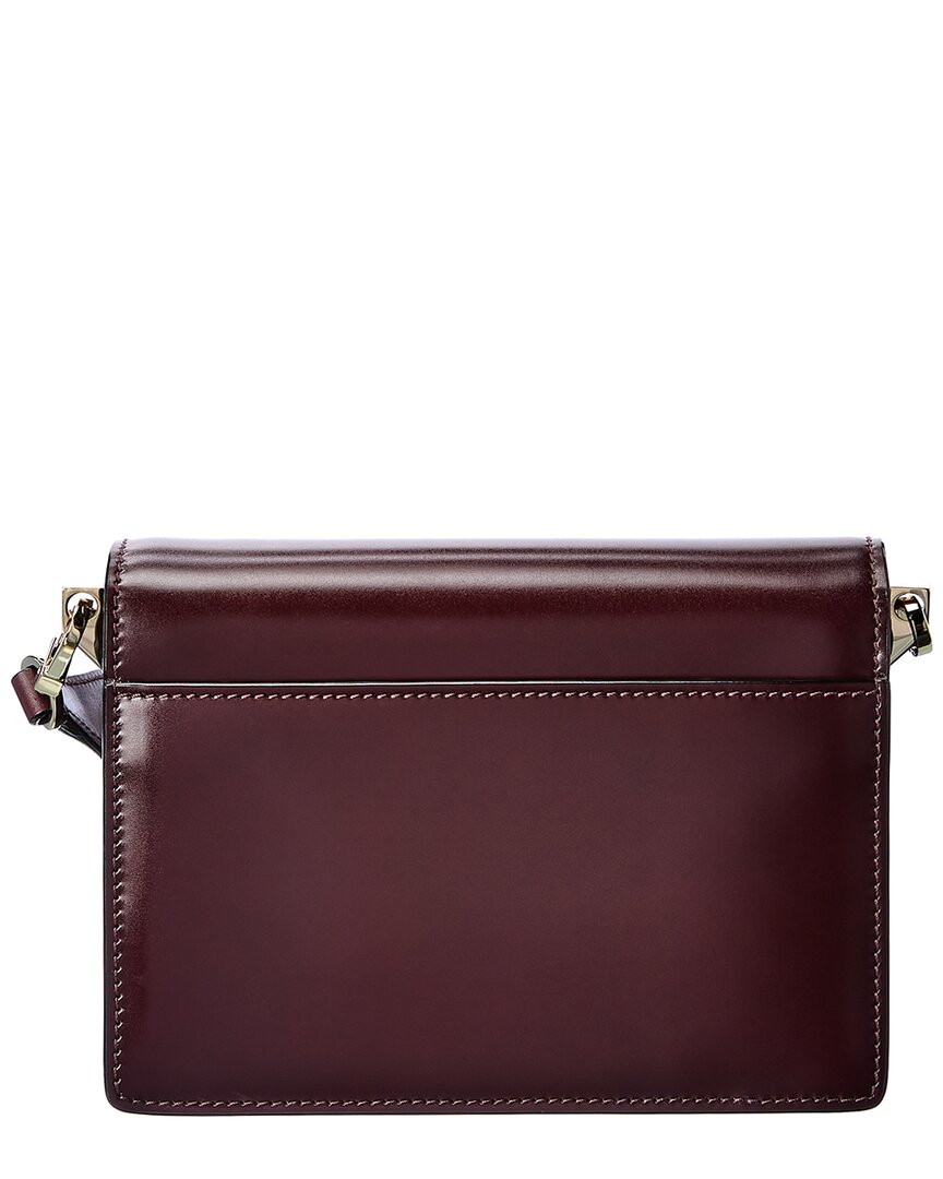 Valextra Swing Small Leather Shoulder Bag