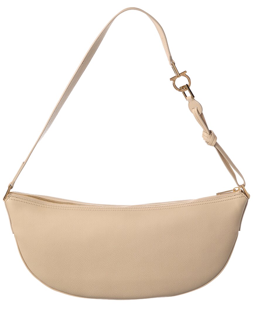 Ferragamo Leather Hobo Bag