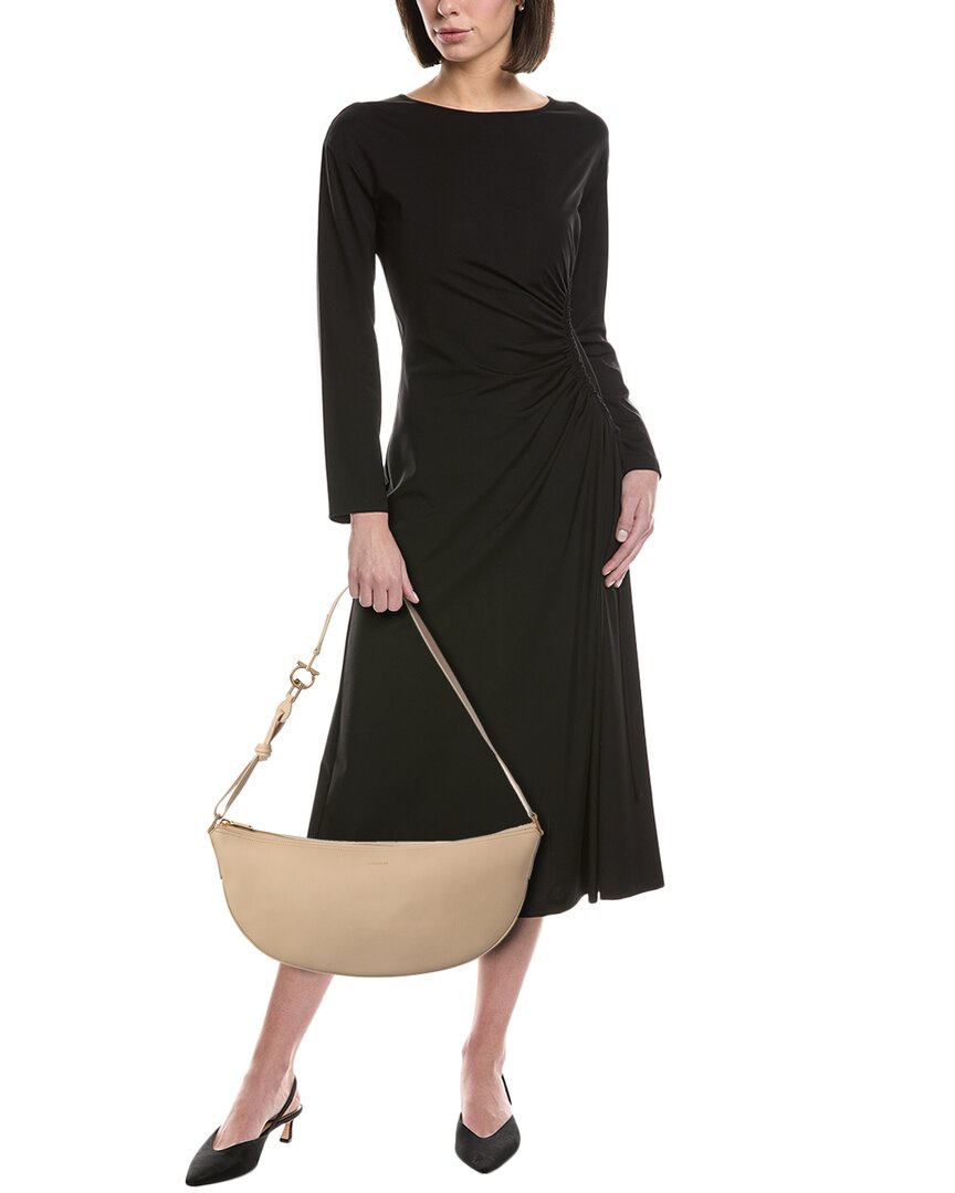 Ferragamo Leather Hobo Bag