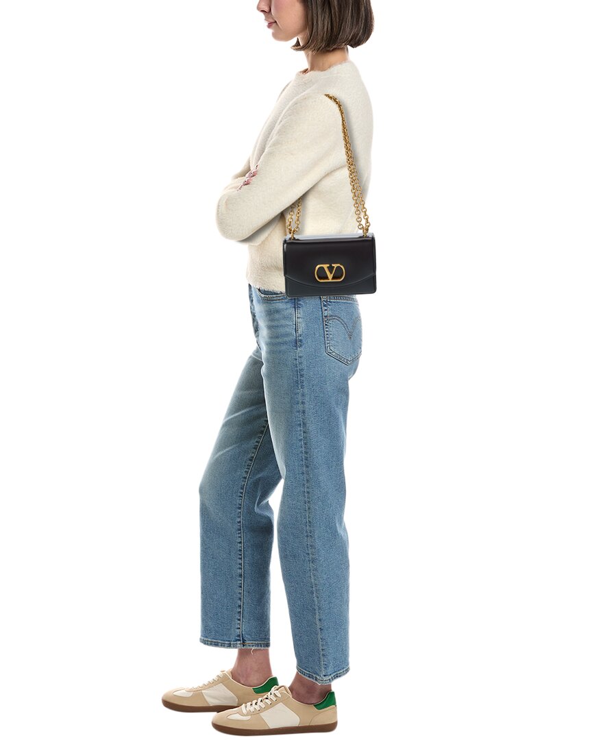 Valentino Vain Small Leather Shoulder Bag