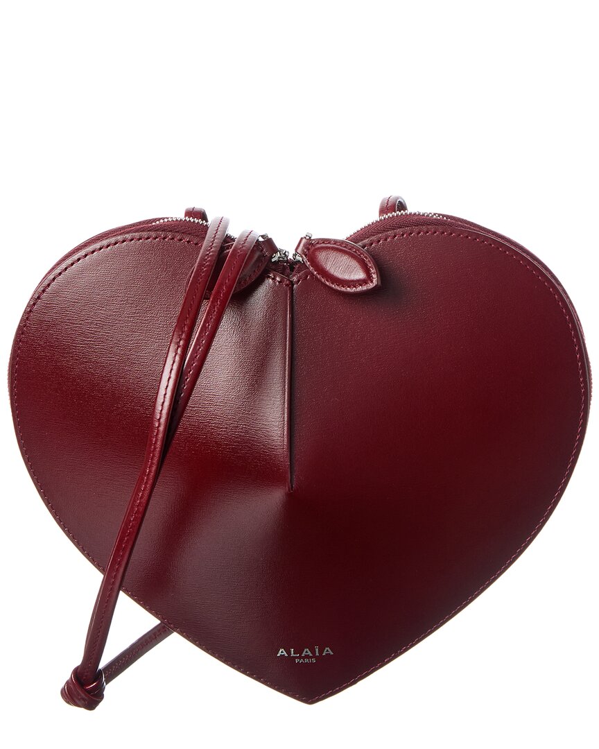 Alaia Le Couer Leather Shoulder Bag