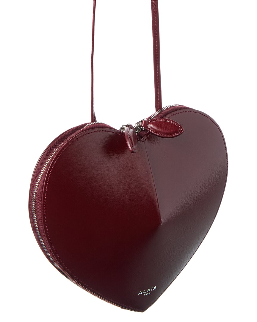 Alaia Le Couer Leather Shoulder Bag