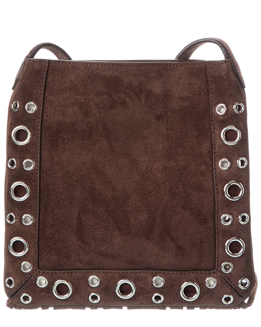 Valentino Nellcote Small Suede Shoulder Bag