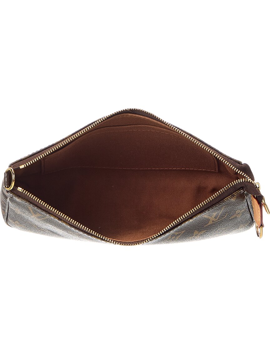 Louis Vuitton Brown Monogram Canvas Pochette Accessories Nm (