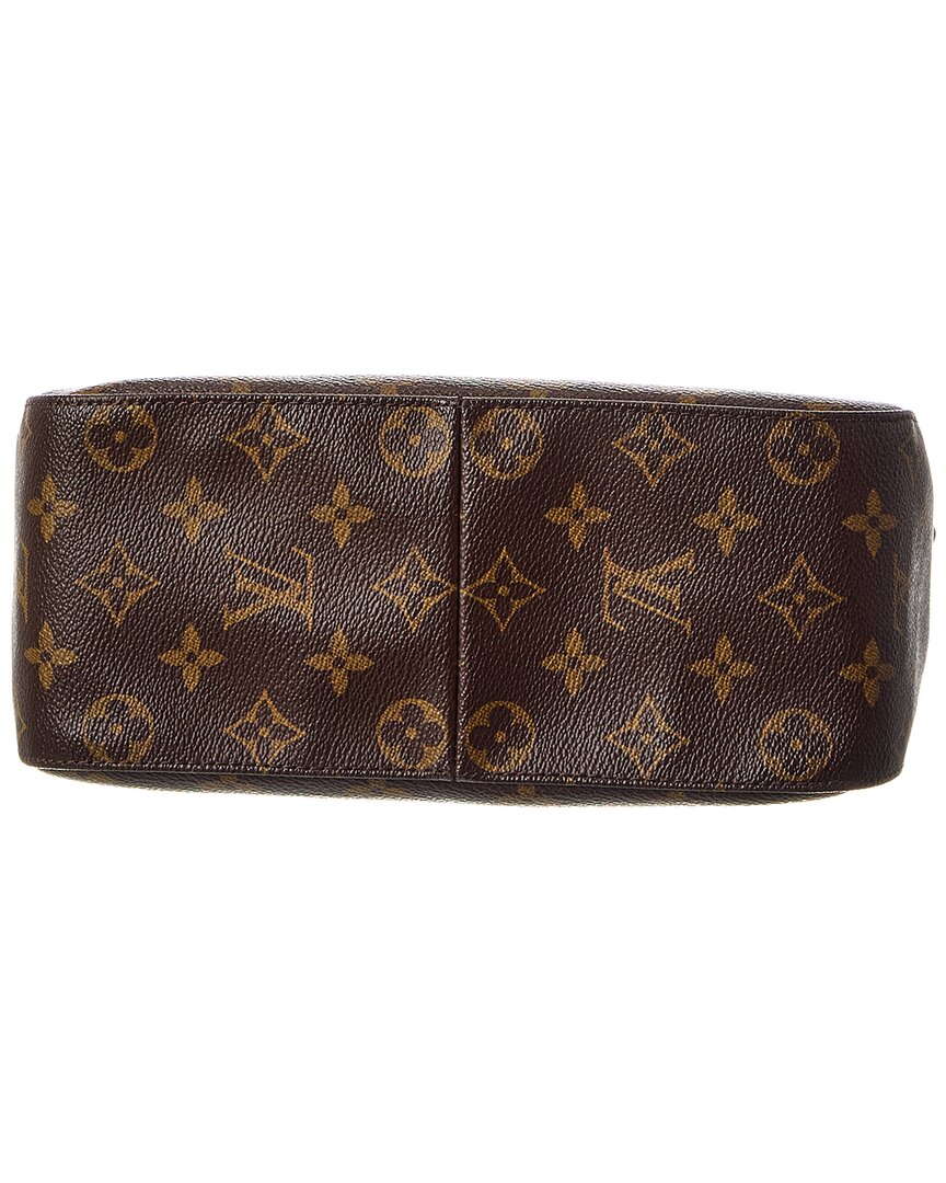 Louis Vuitton Brown Monogram Canvas Looping Mm (Authentic  )