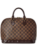 Louis Vuitton Brown Damier Ebene Alma Pm (Authentic  )