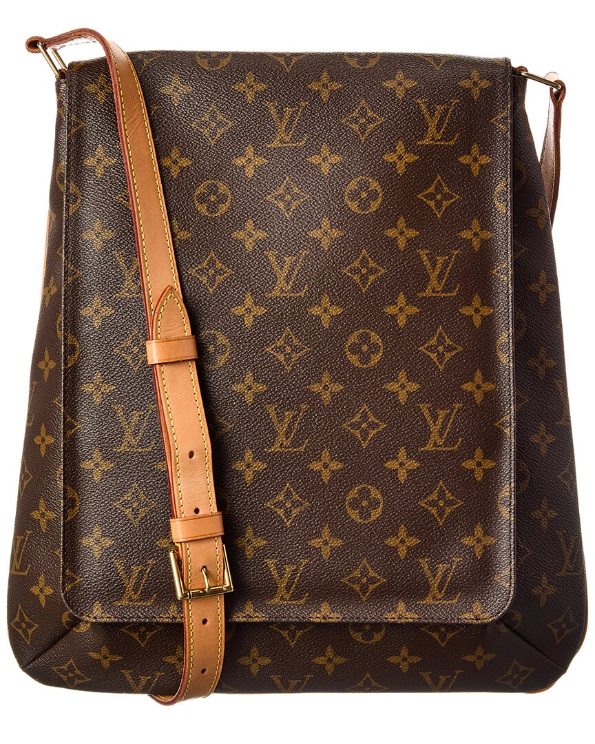 Louis Vuitton Brown Monogram Canvas Musette Salsa (Authentic  )