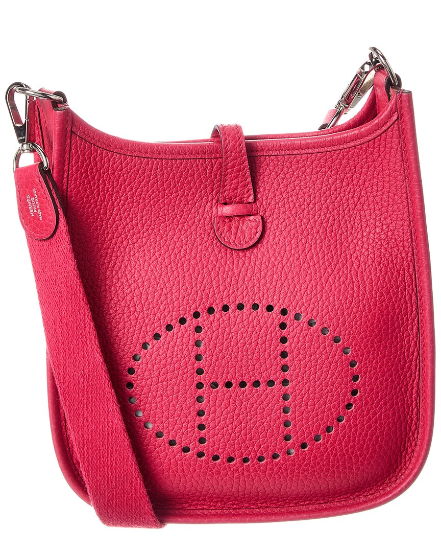 Hermès Pink Clemence Evelyne Tpm (Authentic  )
