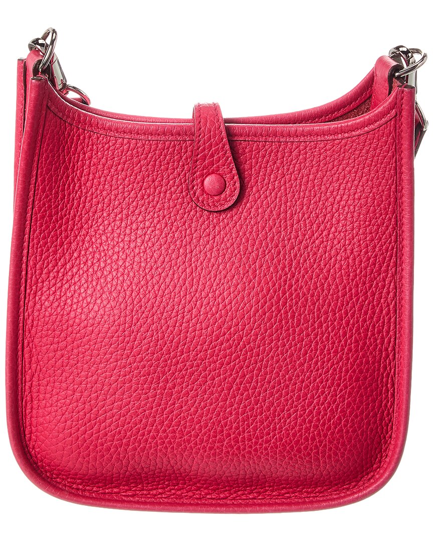 Hermès Pink Clemence Evelyne Tpm (Authentic  )