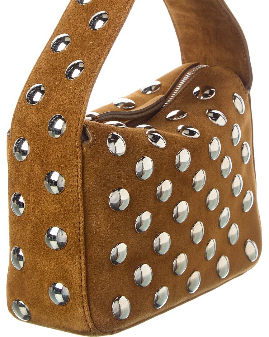 Khaite Elena Small Suede Shoulder Bag