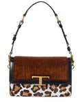 Tod’S Leather & Haircalf Shoulder Bag