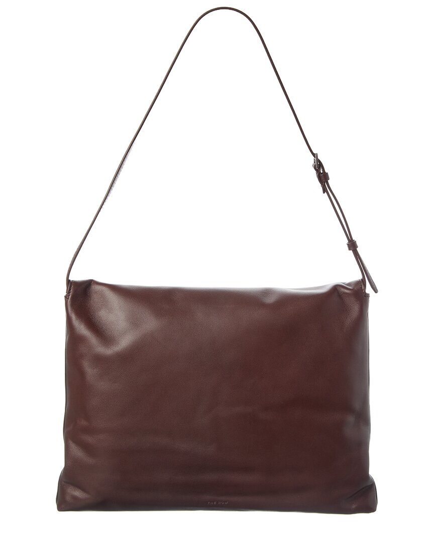 The Row Nan Leather Shoulder Bag