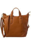 Italian Leather Top Handle Bag