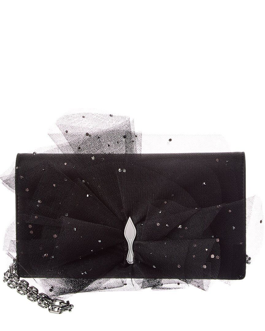 Christian Louboutin Bettina Satin Clutch