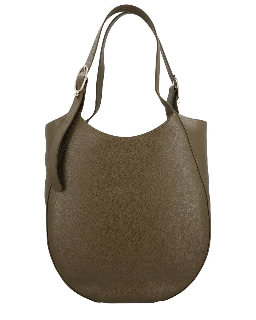Longchamp Le Foulonne Leather Shoulder Bag