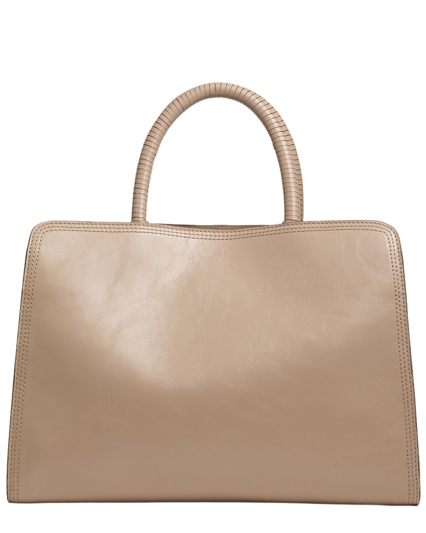 Lk Bennett Ella Embossed Leather Tote