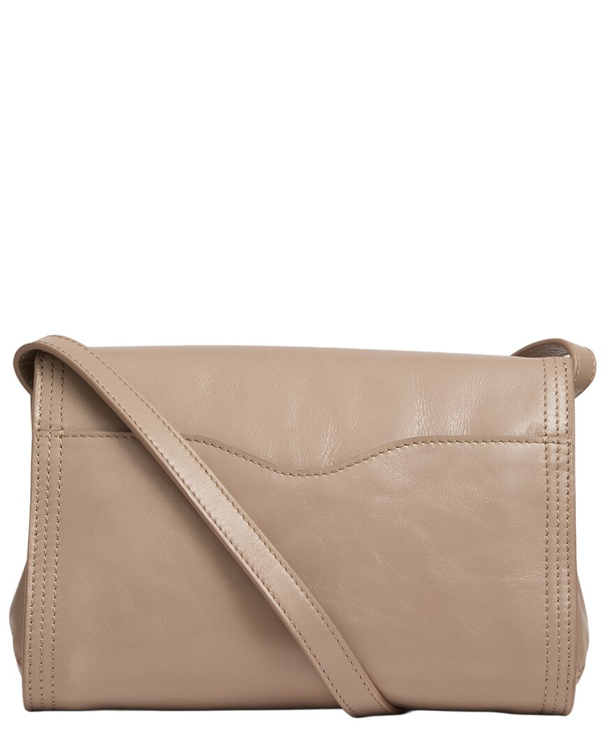 Lk Bennett Dana Embossed Patent Crossbody