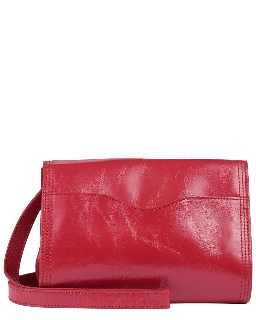 Lk Bennett Dana Embossed Patent Crossbody