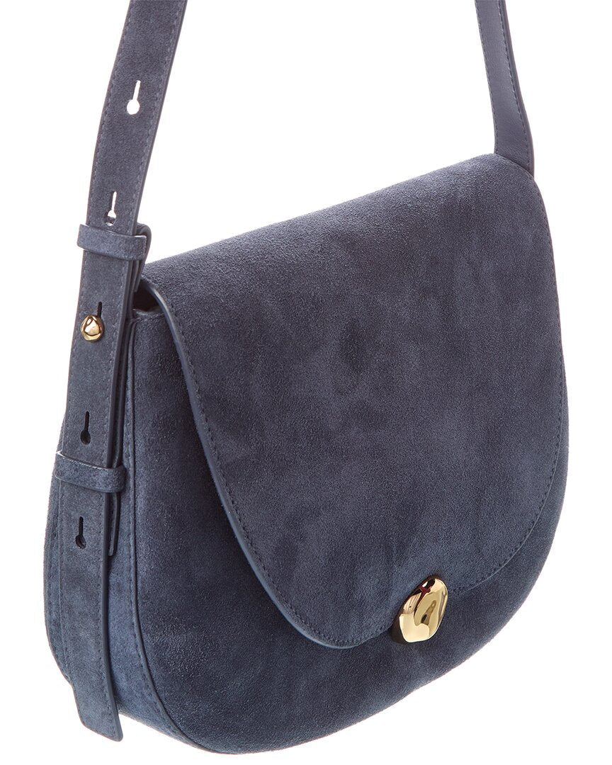 Madewell Dakota Large Suede Saddle Bag