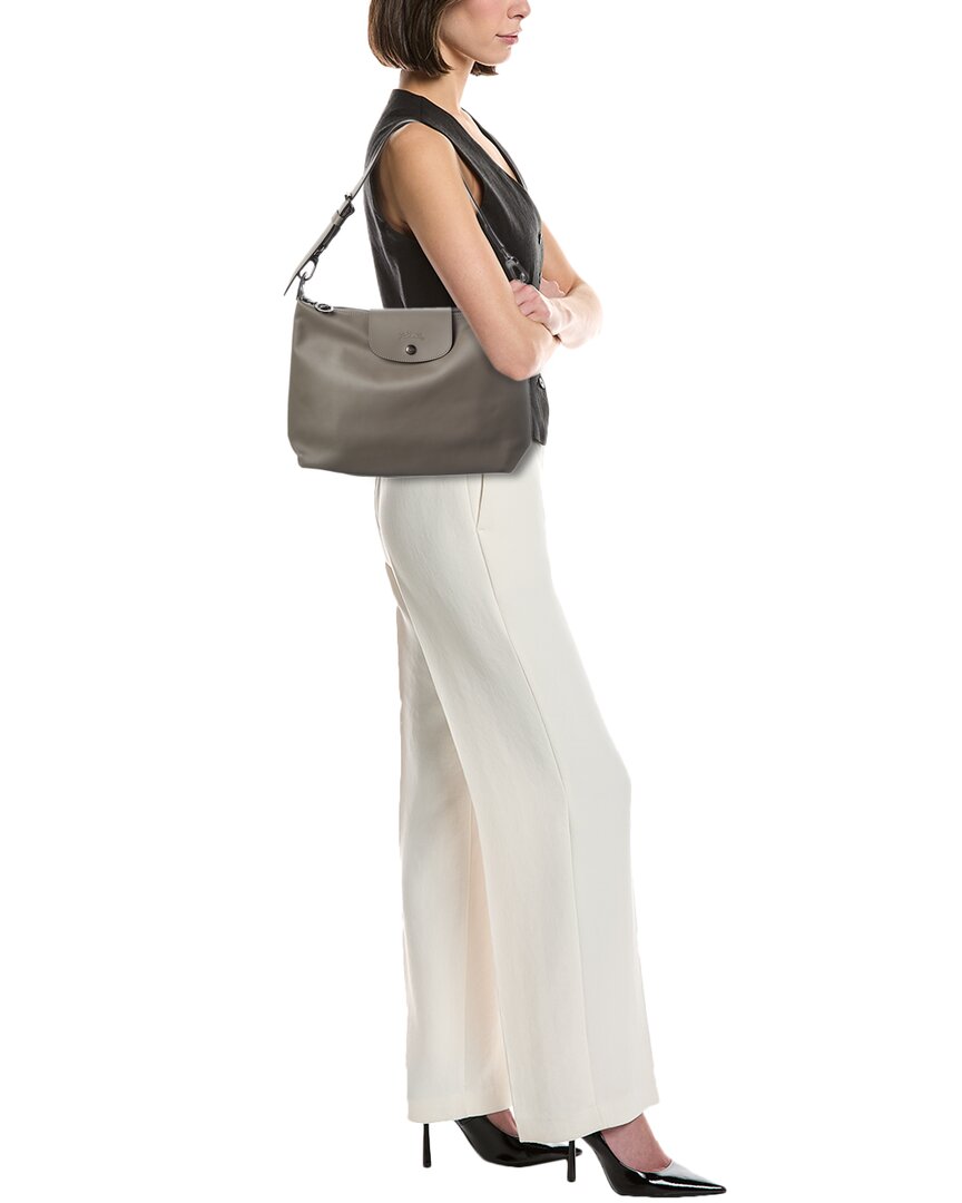 Longchamp Le Pliage Xtra Medium Leather Hobo Bag