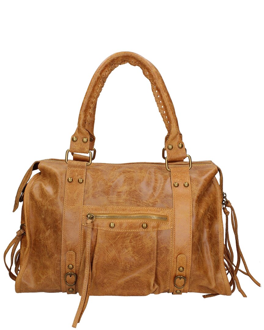 Chiara Ferretti Leather Satchel
