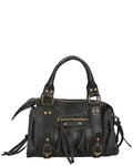 Chiara Ferretti Suede Satchel